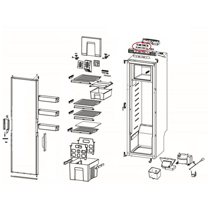 Thetford Controle Paneel T2152, Caravans en Kamperen, Camper-accessoires, Ophalen of Verzenden