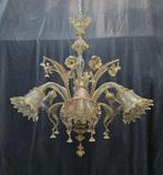 Giampaolo nason - Kroonluchter - Ambrato - Muranoglas - 8, Antiek en Kunst, Antiek | Lampen