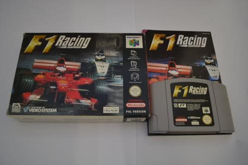 F1 Racing Championship (N64 EUR CIB), Spelcomputers en Games, Games | Nintendo 64, Zo goed als nieuw, Verzenden