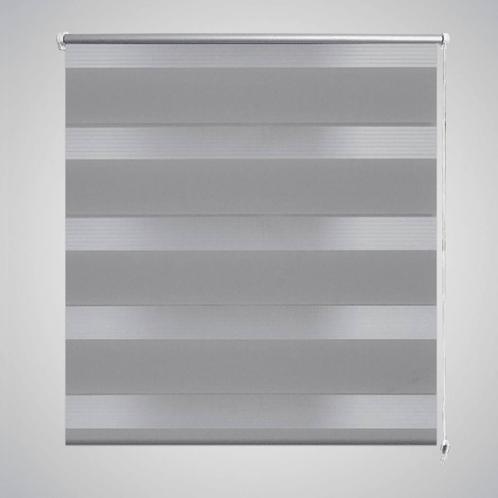 Duo Rolgordijn 80x150 Grijs - Stijlvol & Voordelig! retou..., Huis en Inrichting, Stoffering | Gordijnen en Lamellen, Grijs, Nieuw