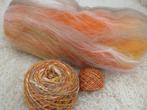 Super zachte batt taupe/oranje melange, Ophalen of Verzenden, Nieuw, Spinwol
