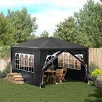 vidaXL Partytent 3x4 m antraciet, Tuin en Terras, Partytenten, Verzenden, Nieuw, Partytent