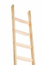Enkele houten ladder, Nieuw, Verzenden