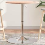 vidaXL Bartafel Ø 60x89,5 cm massief beukenhout, Verzenden, Nieuw