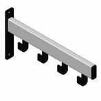 Pro-Line Wandgarderobe 4 hangers, Huis en Inrichting, Woonaccessoires | Kapstokken, Ophalen of Verzenden, Nieuw