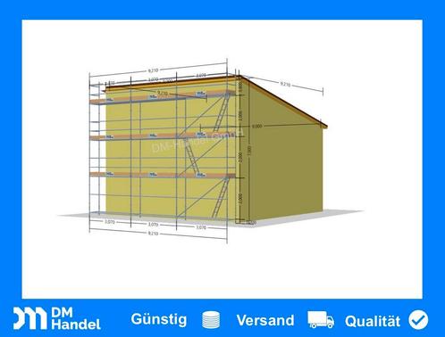 Nieuw gevel steigers 75m2 steiger staal, Doe-het-zelf en Verbouw, Steigers, Nieuw, Verzenden