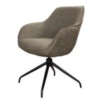 Eetkamerstoel  Stof Groen - Armstoel Groen  - Stoel Groen, Huis en Inrichting, Stoelen, Ophalen of Verzenden, Nieuw