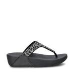 Fitflop Lulu Crystal Mix slippers voor dames in het Zwart, Slippers, Verzenden, Zwart, Nieuw