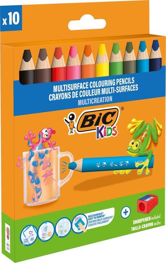 BIC Kids - Kleurpotlood Multisurface - Multi talent, Kinderen en Baby's, Speelgoed | Overig, Verzenden