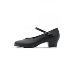 Lederen Dames Tapdans schoenen met hakje en gespsluiting - S, Verzenden, Nieuw