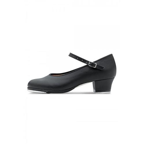 Lederen Dames Tapdans schoenen met hakje en gespsluiting - S, Sport en Fitness, Ballet, Verzenden