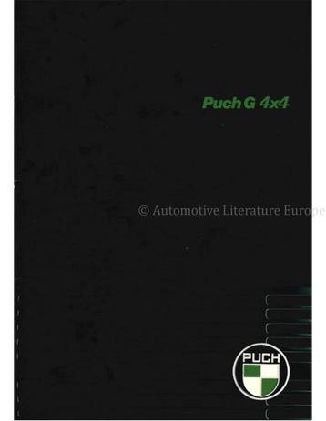 1988 PUCH G 4X4 BROCHURE DUITS beschikbaar voor biedingen