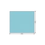 Pasruit voor louvreraam 6L, 610x610mm veiligheidsglas, Verzenden, Nieuw