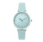 Ernest horloge - Jeansblauw, zilverkleurig - Medium, Overige merken, Staal, Verzenden, Polshorloge