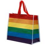 Shopper Boodschappentas Regenboog Vlag - Duurzaam Herbruikba, Sieraden, Tassen en Uiterlijk, Nieuw, Ophalen of Verzenden