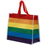Shopper Boodschappentas Regenboog Vlag - Duurzaam Herbruikba, Sieraden, Tassen en Uiterlijk, Ophalen of Verzenden, Nieuw