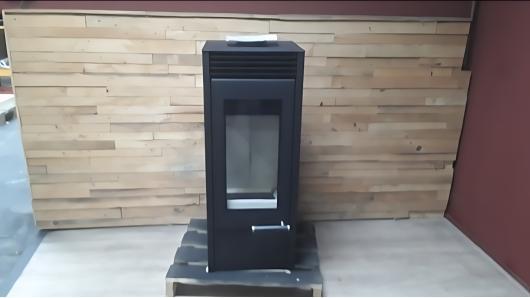 Austroflamm Glass Houtkachel, Huis en Inrichting, Kachels, Houtkachel, Vrijstaand, Gebruikt, Hout, Ophalen