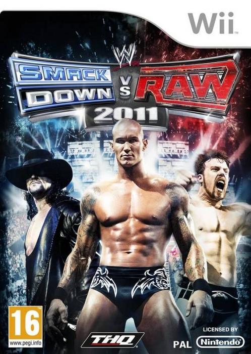WWE SmackDown vs Raw 2011 (Nintendo Wii), Spelcomputers en Games, Games | Nintendo Wii, Gebruikt, Vanaf 12 jaar, Verzenden