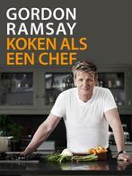 Boek Gordon ramsay, koken als een chef, Boeken, Zo goed als nieuw, Verzenden