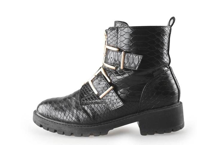 Nelson Biker boots in maat 39 Zwart | 10% korting, Kleding | Dames, Schoenen, Zwart, Zo goed als nieuw, Overige typen, Verzenden