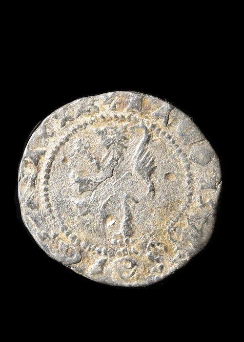 Middeleeuwen, kruisvaardersperiode Billon Geslagen munt, Antiek en Kunst, Antiek | Overige Antiek