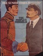 THE SUNDAY TIMES op vintage poster (lijst optie, Posters), Verzenden, Nieuw, Overige onderwerpen, Met lijst