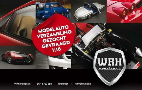 Gezocht / gevraagd Modelauto verzameling 1:18 WRH Modelcars, Hobby en Vrije tijd, Modelauto's | 1:18, Auto, Zo goed als nieuw