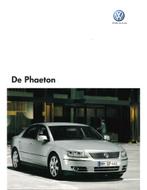 2005 VOLKSWAGEN PHAETON BROCHURE NEDERLANDS (BE), Boeken, Nieuw, Volkswagen, Author