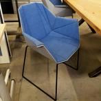 Brother and Sons Alumni Sledge design stoelen - blauwe stof, Ophalen of Verzenden, Nieuw