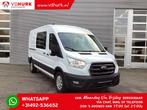 Ford Transit 2.0 TDCI 130 pk L3H2 DC Dubbel Cabine 7 Pers. /, Wit, Nieuw, Ford, Lease