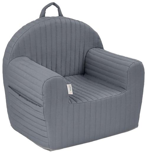 Albero Mio Stripe Graphite Kinderfauteuil, Kinderen en Baby's, Kinderkamer | Tafels en Stoelen, Nieuw, Verzenden
