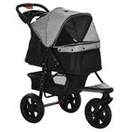 Huisdierenbuggy -- Inklapbaar – Grijs, Ophalen of Verzenden, Nieuw