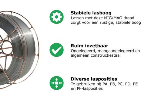 Kobelco MIG/MAG gevulde lasdraad RC DW-A50, Zakelijke goederen, Machines en Bouw | Lastechniek, Ophalen of Verzenden