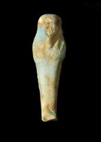 Oude Egypte, late periode Faience Shabti (Zonder