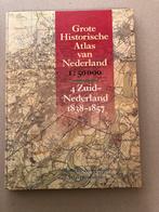 HIstorische Atlas - Zuid-Nederland - 1838-1857 - 1 : 50.000, Ophalen of Verzenden, 19e eeuw, Gelezen