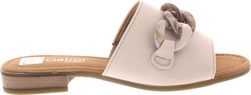 Gabor - Maat 40 - 82.791.59 Dames Slippers Beige, Kleding | Dames, Schoenen, Verzenden