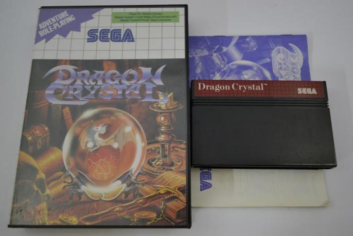 Dragon Crystal (MS CIB), Spelcomputers en Games, Games | Sega, 1 speler, Zo goed als nieuw, Verzenden