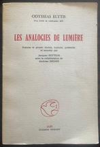 Signed, Odysseas Elytis - Les anaolgies de lumiere