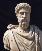 sculptuur, Busto Marco Aurelio - 46 cm - Gerestaureerd, Antiek en Kunst