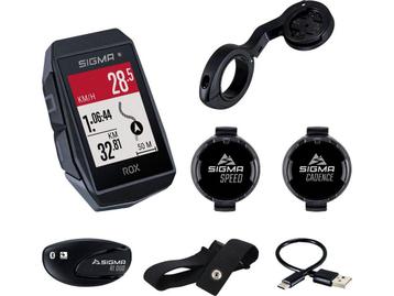 GPS Fietscomputer Sigma ROX 11.1 EVO GPS HR + CAD set met beschikbaar voor biedingen