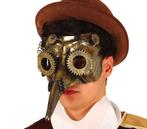 Steampunk Masker Bruin, Hobby en Vrije tijd, Verzenden, Nieuw