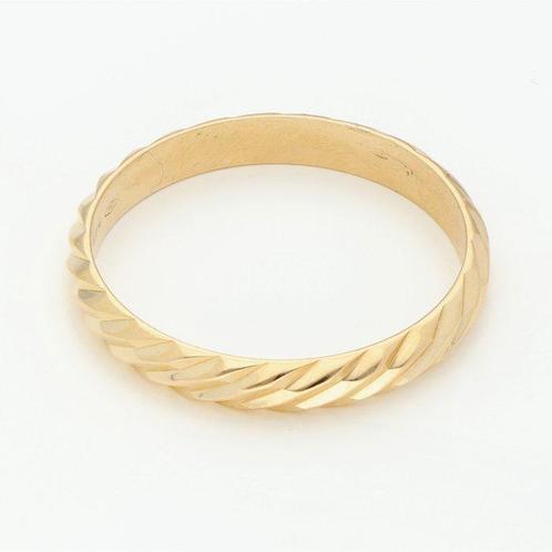 Ring - 18 karaat Geel goud, Sieraden, Tassen en Uiterlijk, Ringen