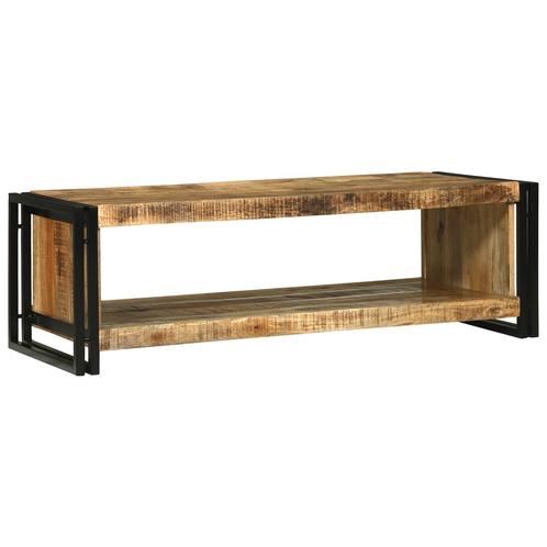 vidaXL Salontafel 120x50x38 cm Massief Mango Hout, Huis en Inrichting, Tafels | Salontafels, 100 tot 150 cm, Nieuw, Overige houtsoorten