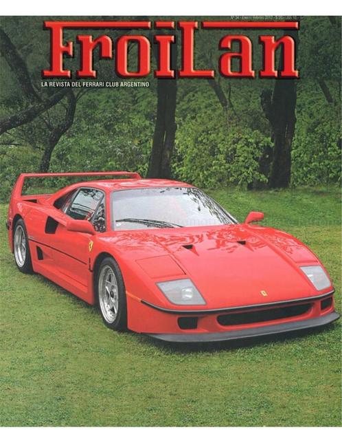 2011 FERRARI FROILAN MAGAZINE ARGENTINIE 34, Boeken, Auto's | Folders en Tijdschriften, Ferrari