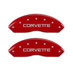 MGP 4 Caliper Covers Gloss Red Engraved with Corvette C4, Ophalen of Verzenden, Nieuw