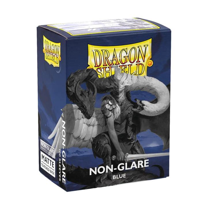 Dragon Shield - DS Non-Glare Matte Blue (100 sleeves) |, Hobby en Vrije tijd, Verzamelkaartspellen | Overige, Nieuw, Verzenden