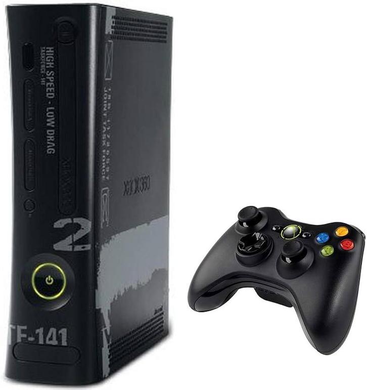Microsoft Xbox 360 Elite Console - Modern Warfare 2 Limited, Spelcomputers en Games, Spelcomputers | Xbox | Accessoires, Zo goed als nieuw