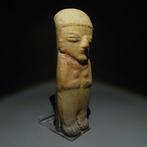 Bahia, Ecuador Terracotta Fluitfiguur. ca. 500 v.Chr.-400