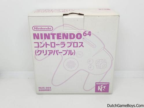 Nintendo 64 / N64 - Controller - Clear Purple - Not For Sale, Spelcomputers en Games, Spelcomputers | Nintendo 64, Gebruikt, Verzenden