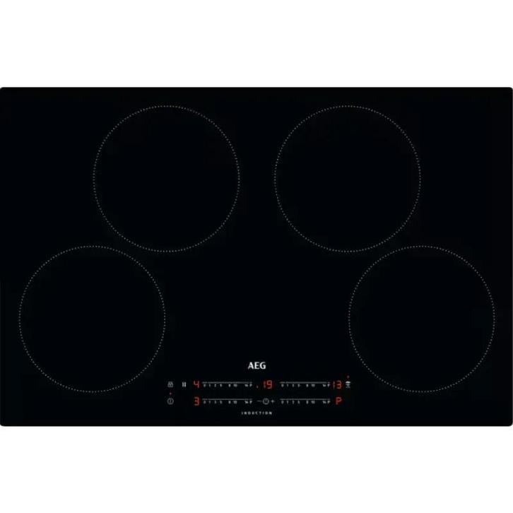 AEG IKX84401CB Inductie-kookplaat 3000-serie 80 cm Zwart, Witgoed en Apparatuur, Kookplaten, Nieuw, Ophalen of Verzenden